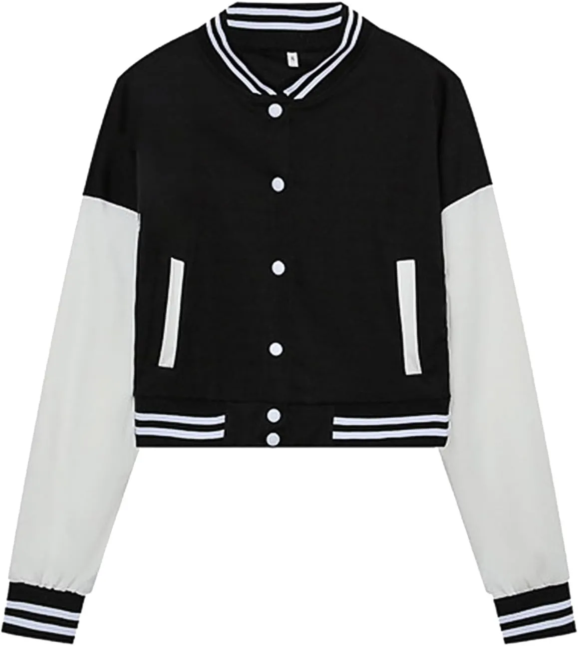 2 Piece Outfit for Women Long Sleeve Cropped Jackets and Drawstring Sweatpants Sets Workout Running Track Suits