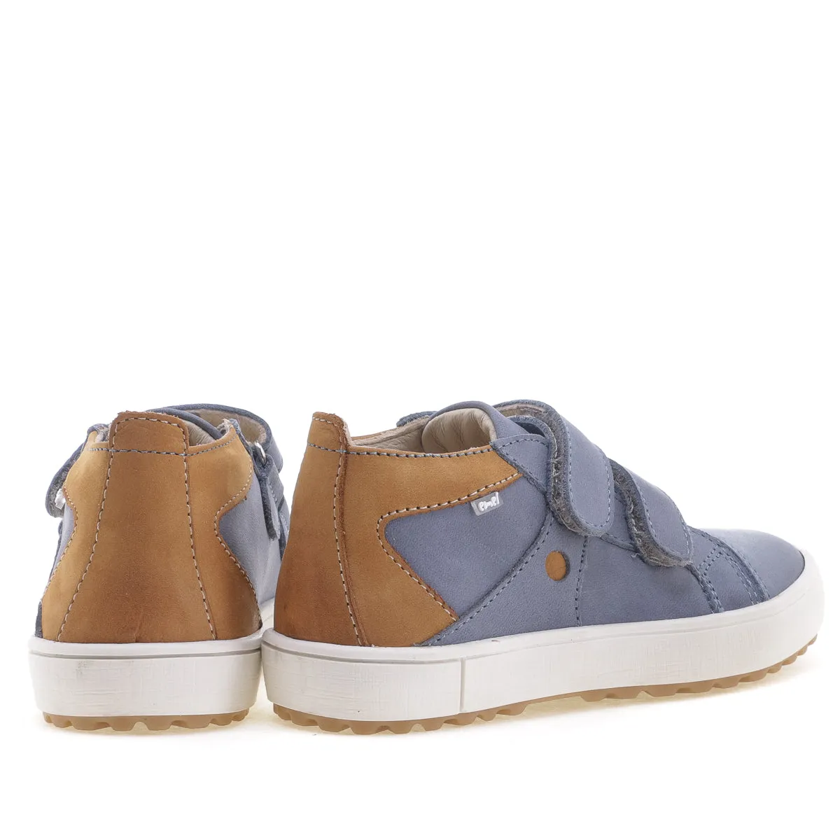 (2634-23/2634-29) Low Velcro Trainers Blue