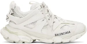 Balenciaga White Track Sneakers