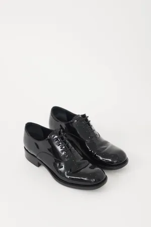 Black Patent Leather Oxford