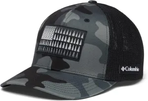 Columbia Tree Flag Mesh Ball Cap-Low Crown