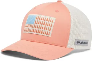 Columbia Unisex-Adult Tree Flag Mesh Ball Cap - High Crown