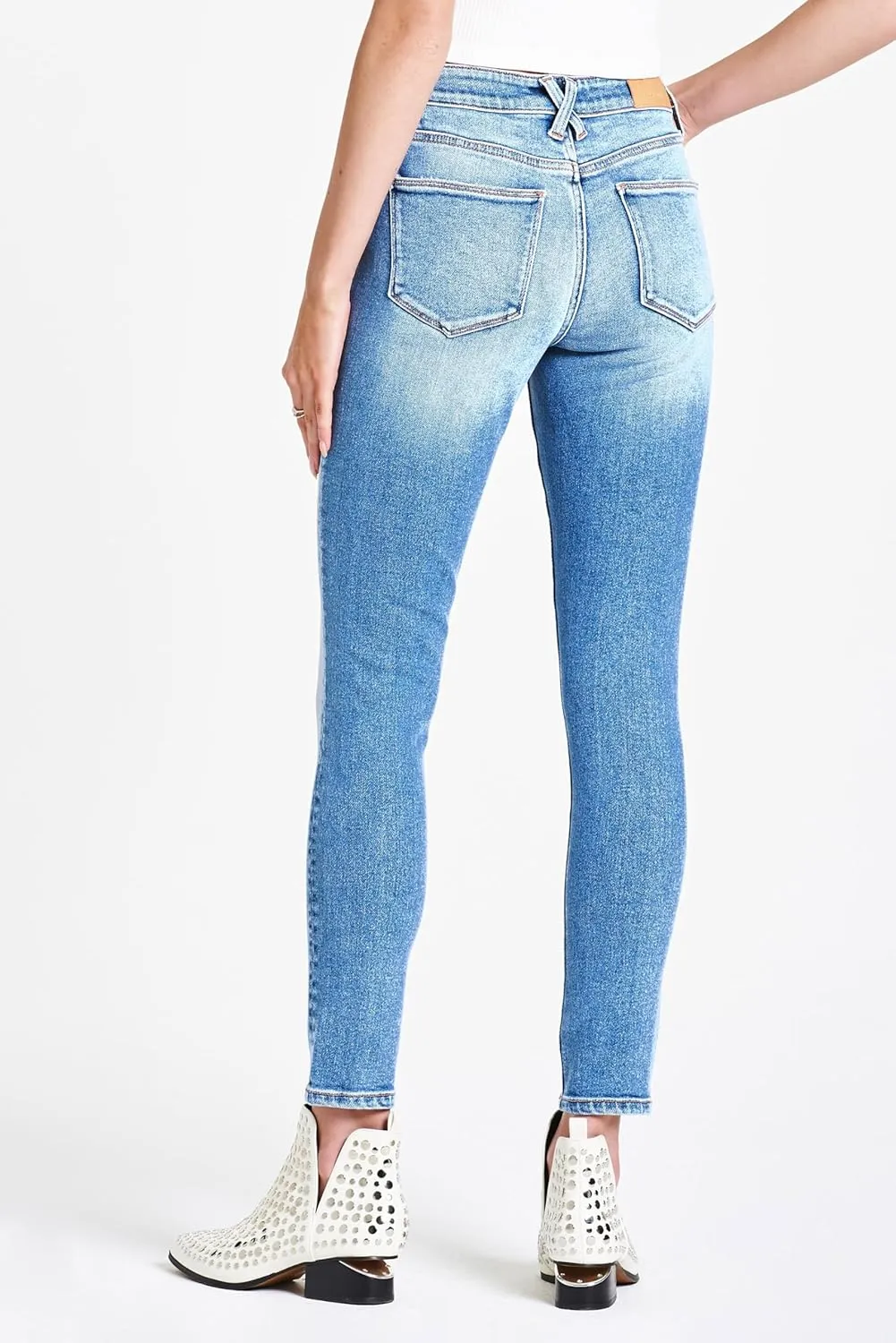 DEAR JOHN Olivia Women's Jeans Skinny Leg Ankle Inseam High Rise