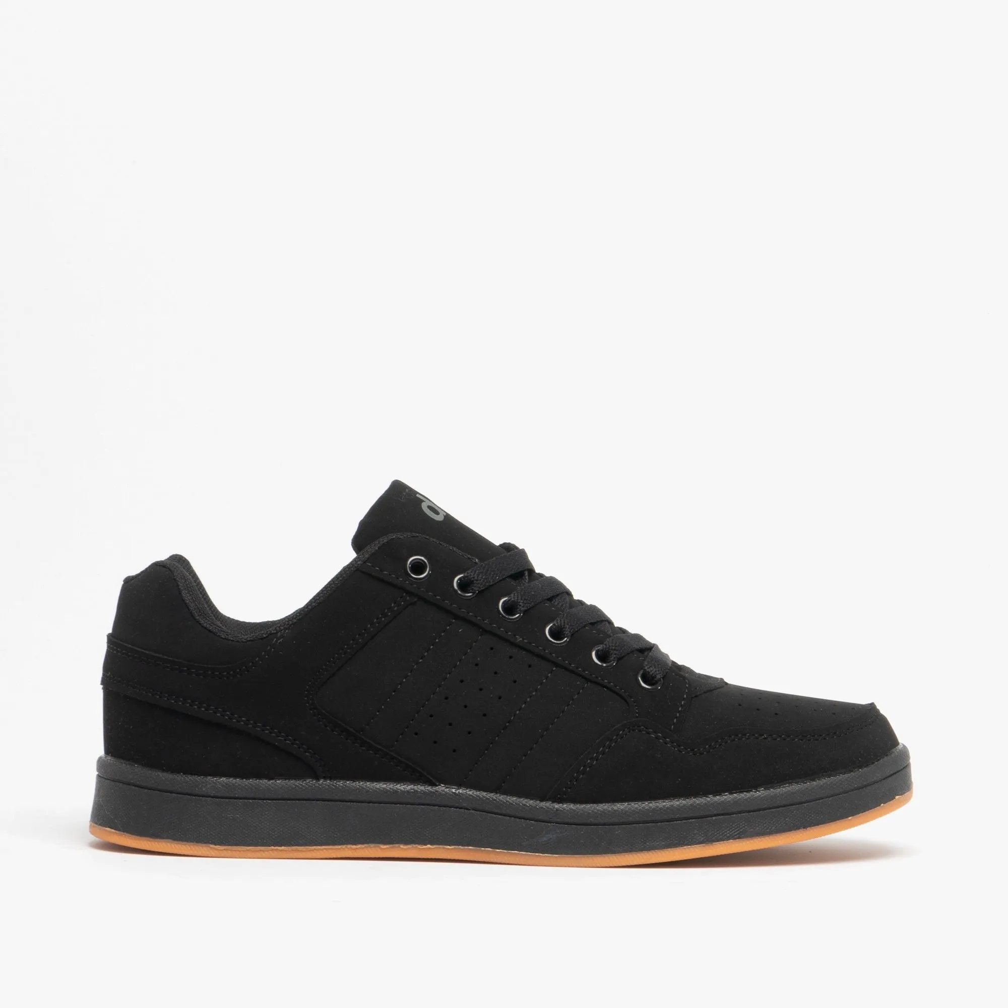 DEK QUARK Unisex Lace Up Trainers Black