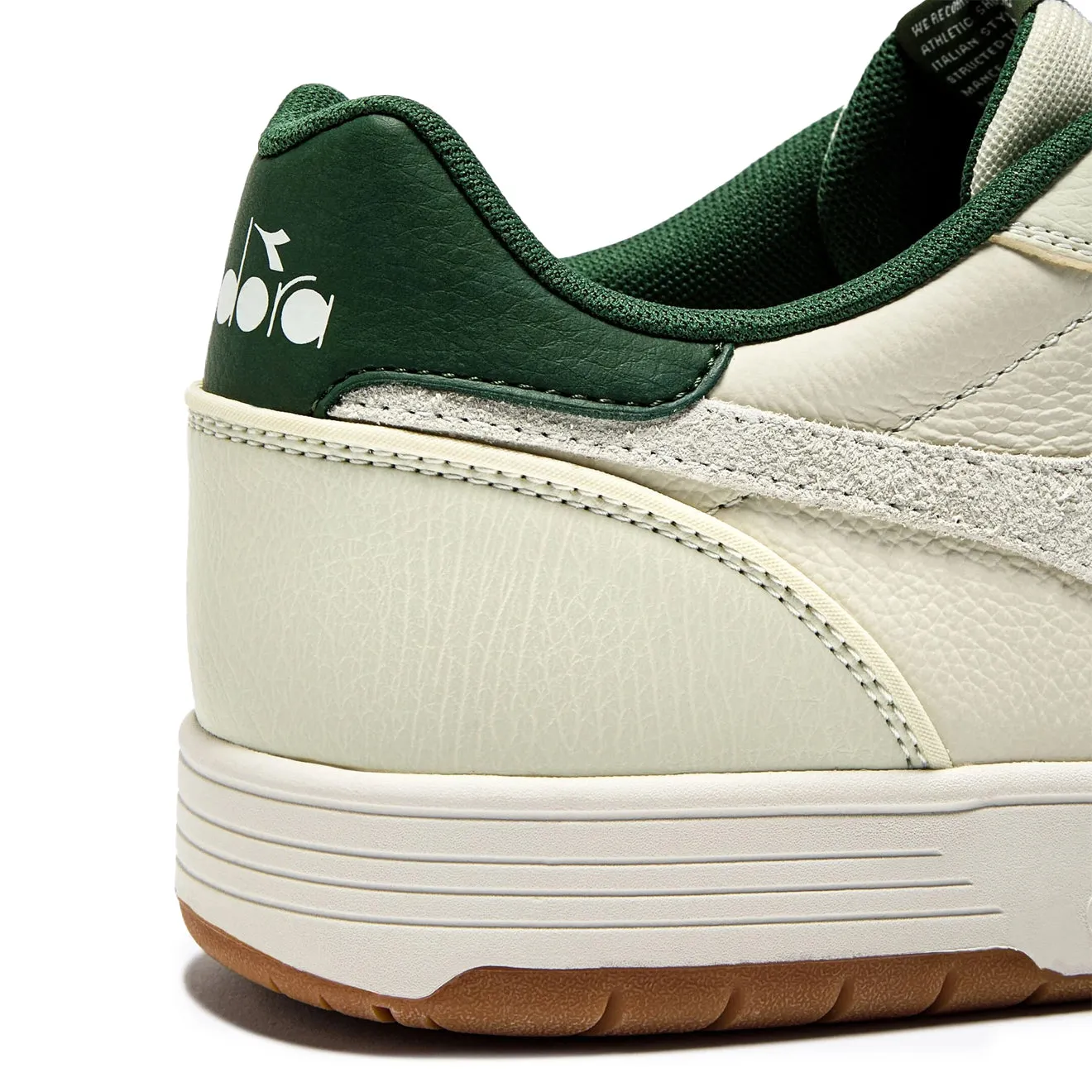 Diadora Deuce M2 Hairy Trainer White / Foliage Green