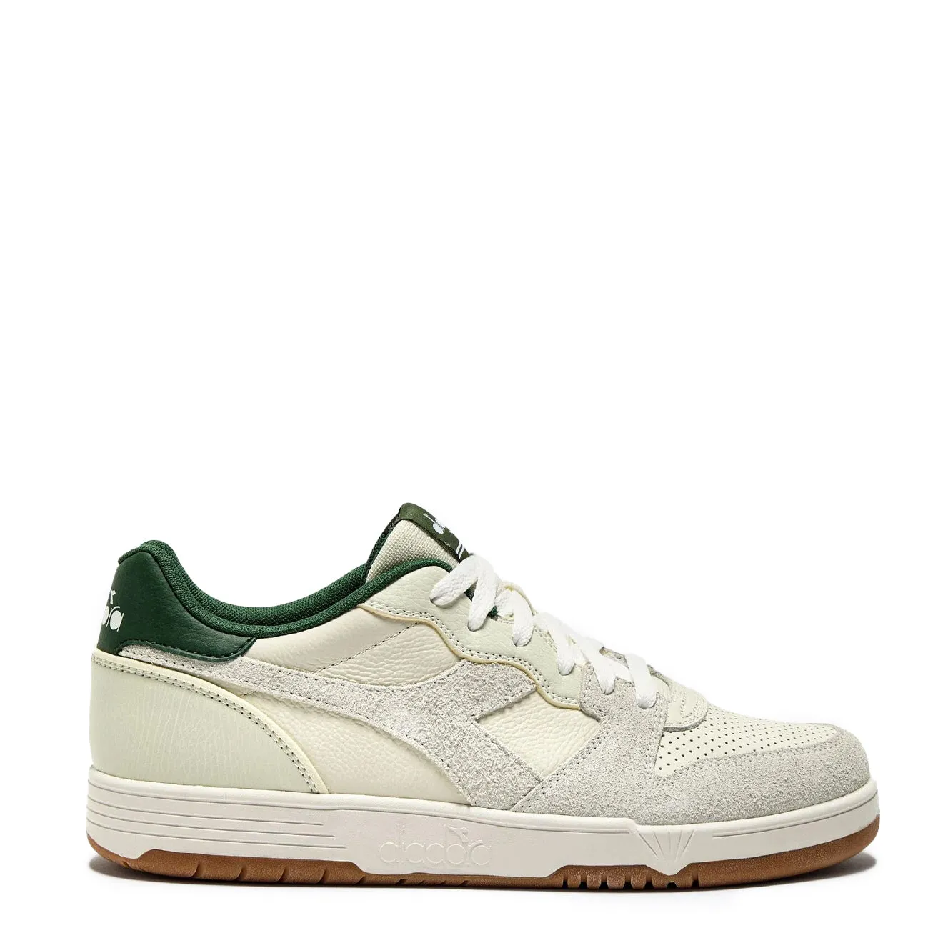 Diadora Deuce M2 Hairy Trainer White / Foliage Green