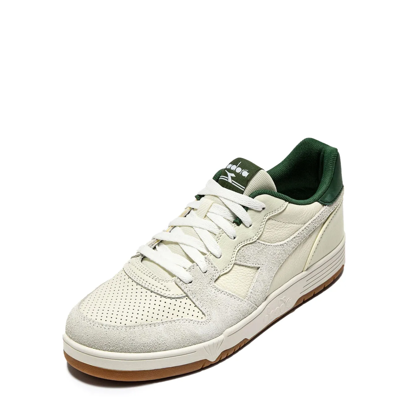 Diadora Deuce M2 Hairy Trainer White / Foliage Green