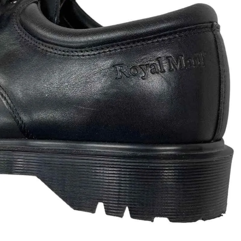 Dr Martens Royal Mail Black Leather Oxfords Size 10.5 UK 11.5 US