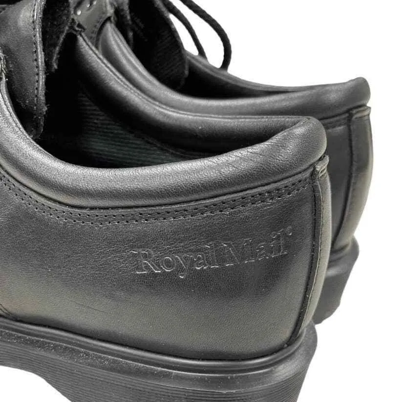 Dr Martens Royal Mail Black Leather Oxfords Size 10.5 UK 11.5 US