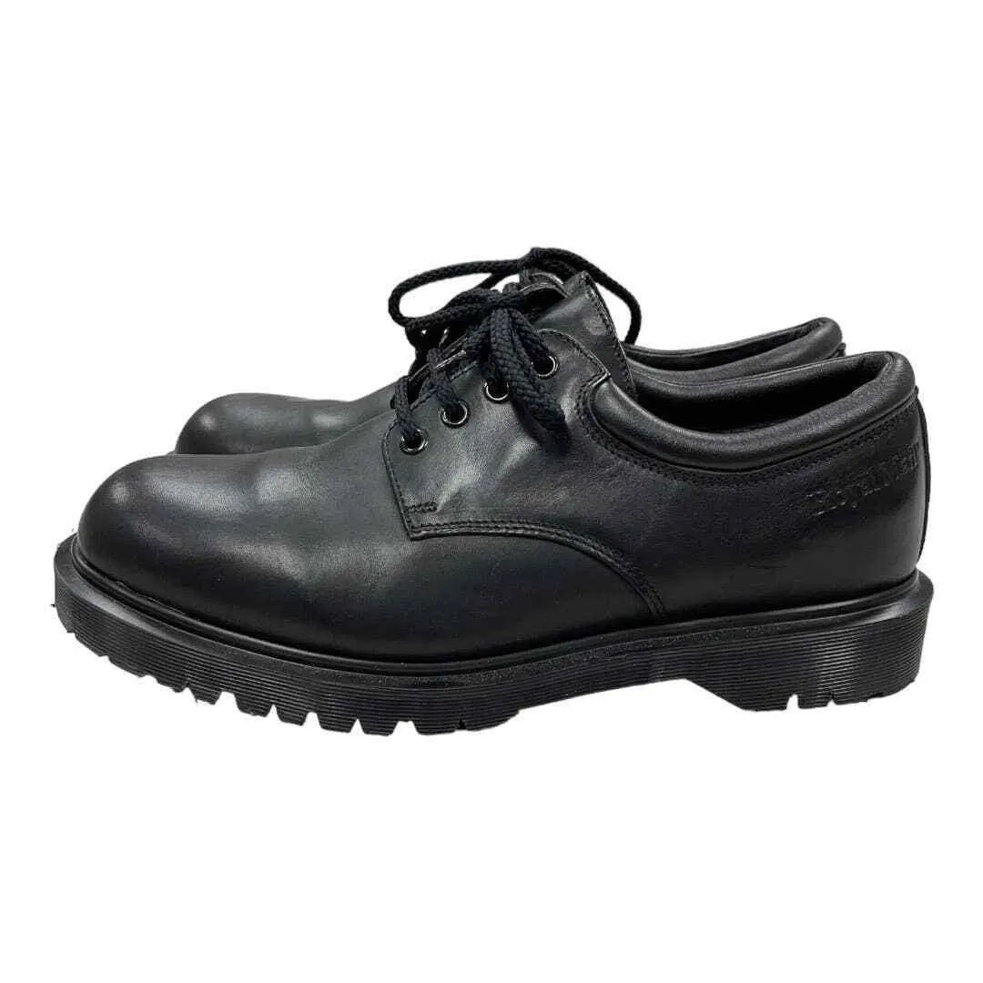 Dr Martens Royal Mail Black Leather Oxfords Size 10.5 UK 11.5 US