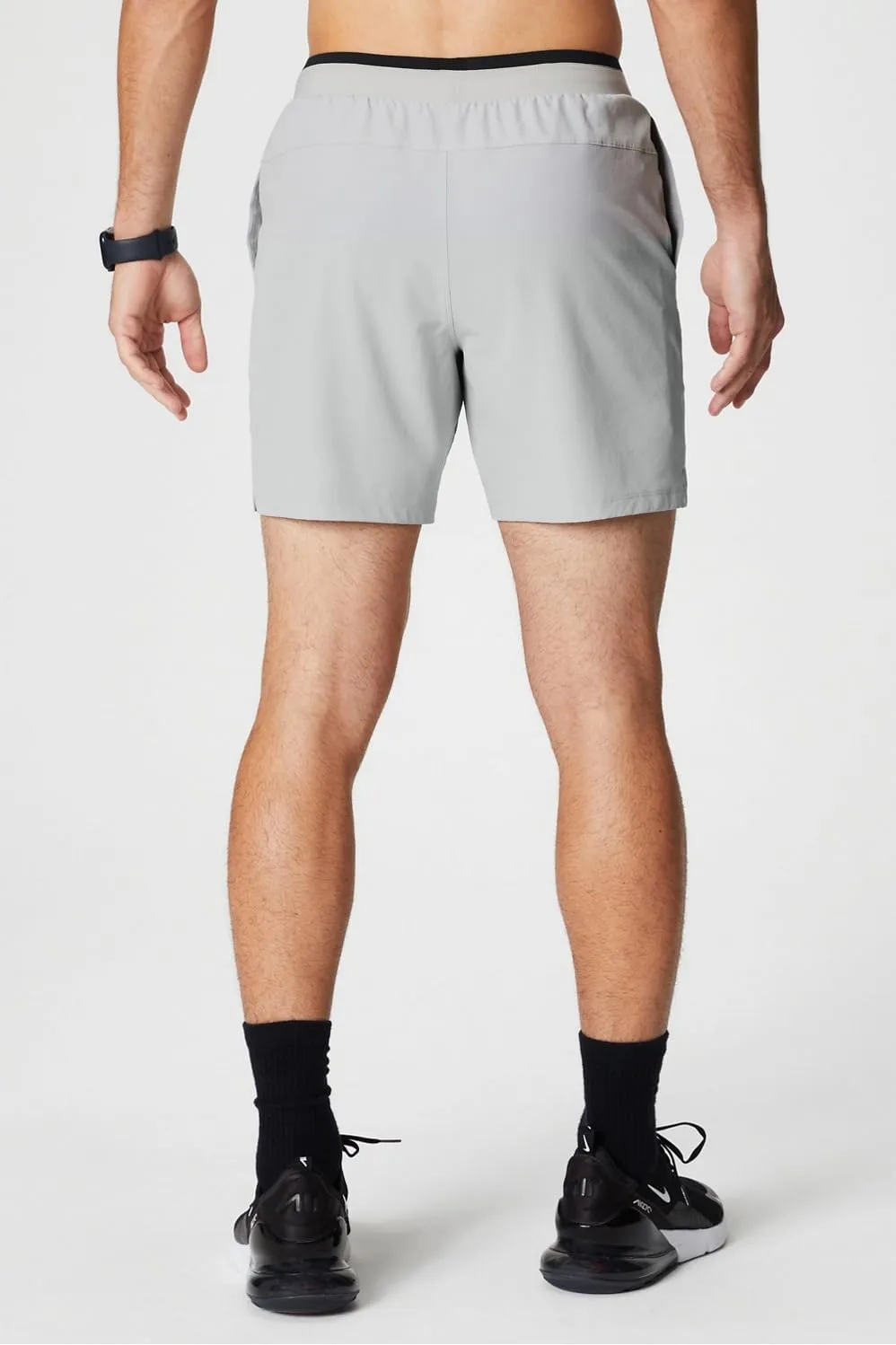 Fabletics Men's The Fundamental Short II (Lined), Workout, Running, Training, Gym, Yoga, Ultra Lightweight