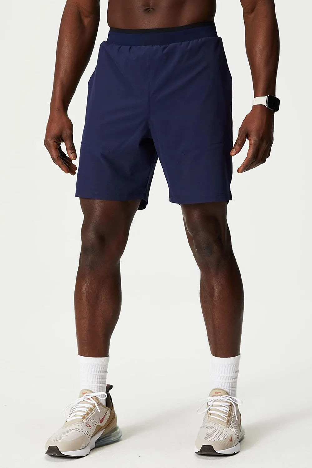 Fabletics Men's The Fundamental Short II (Lined), Workout, Running, Training, Gym, Yoga, Ultra Lightweight
