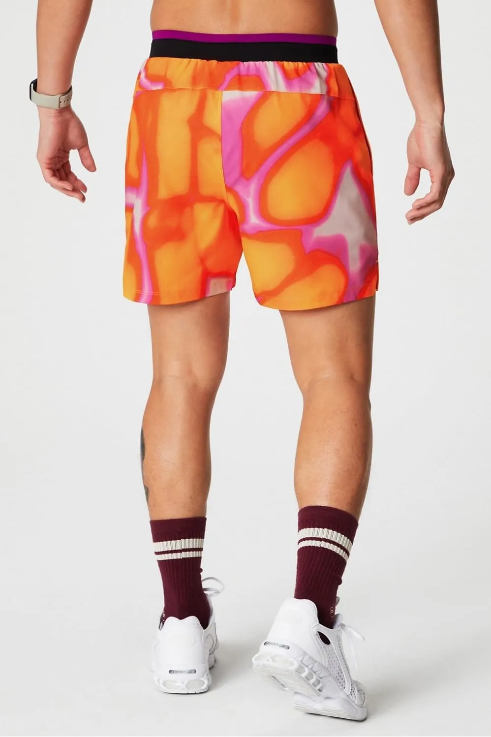 Fabletics Men's The Fundamental Short II (Lined), Workout, Running, Training, Gym, Yoga, Ultra Lightweight