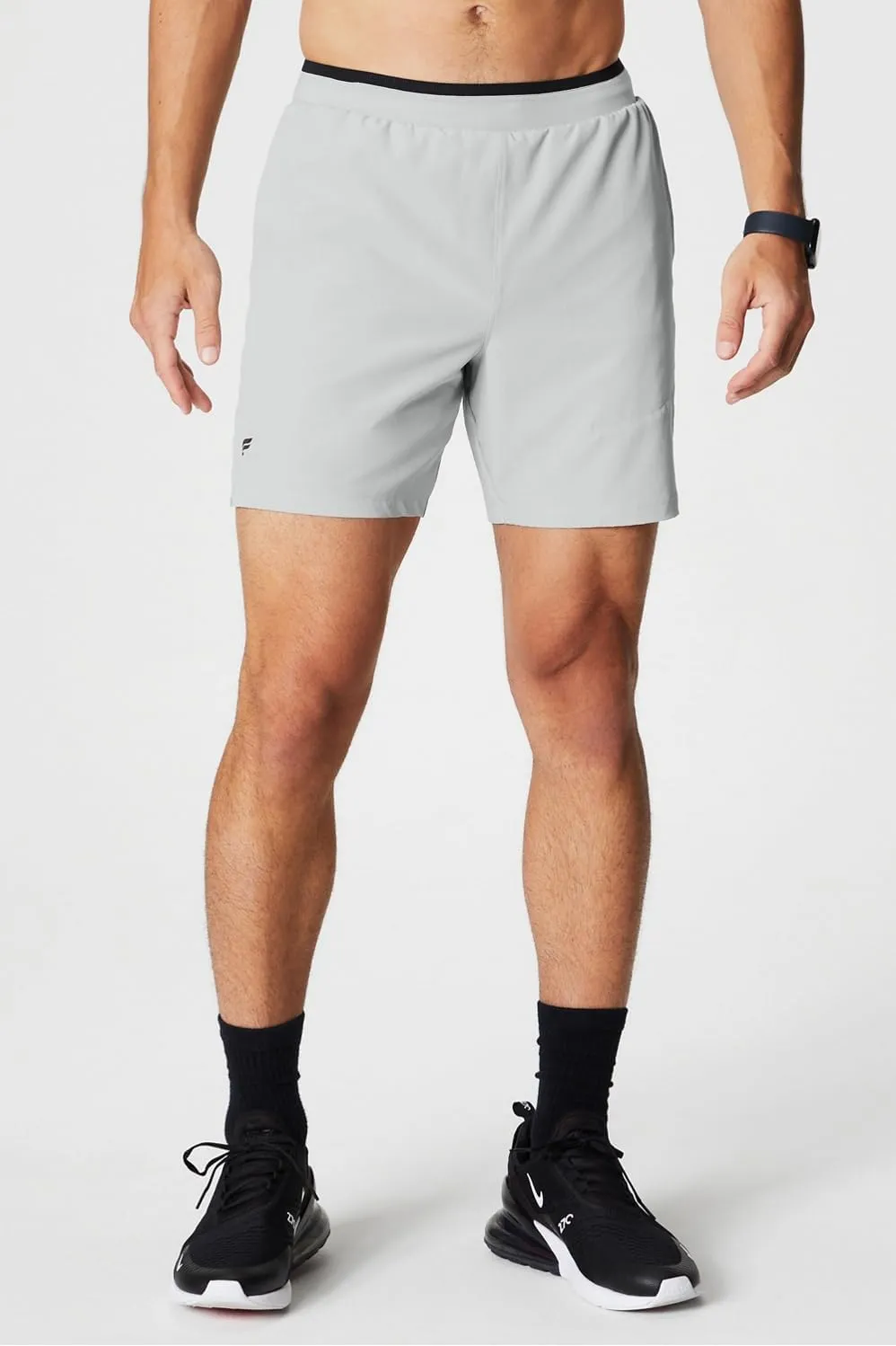 Fabletics Men's The Fundamental Short II (Lined), Workout, Running, Training, Gym, Yoga, Ultra Lightweight