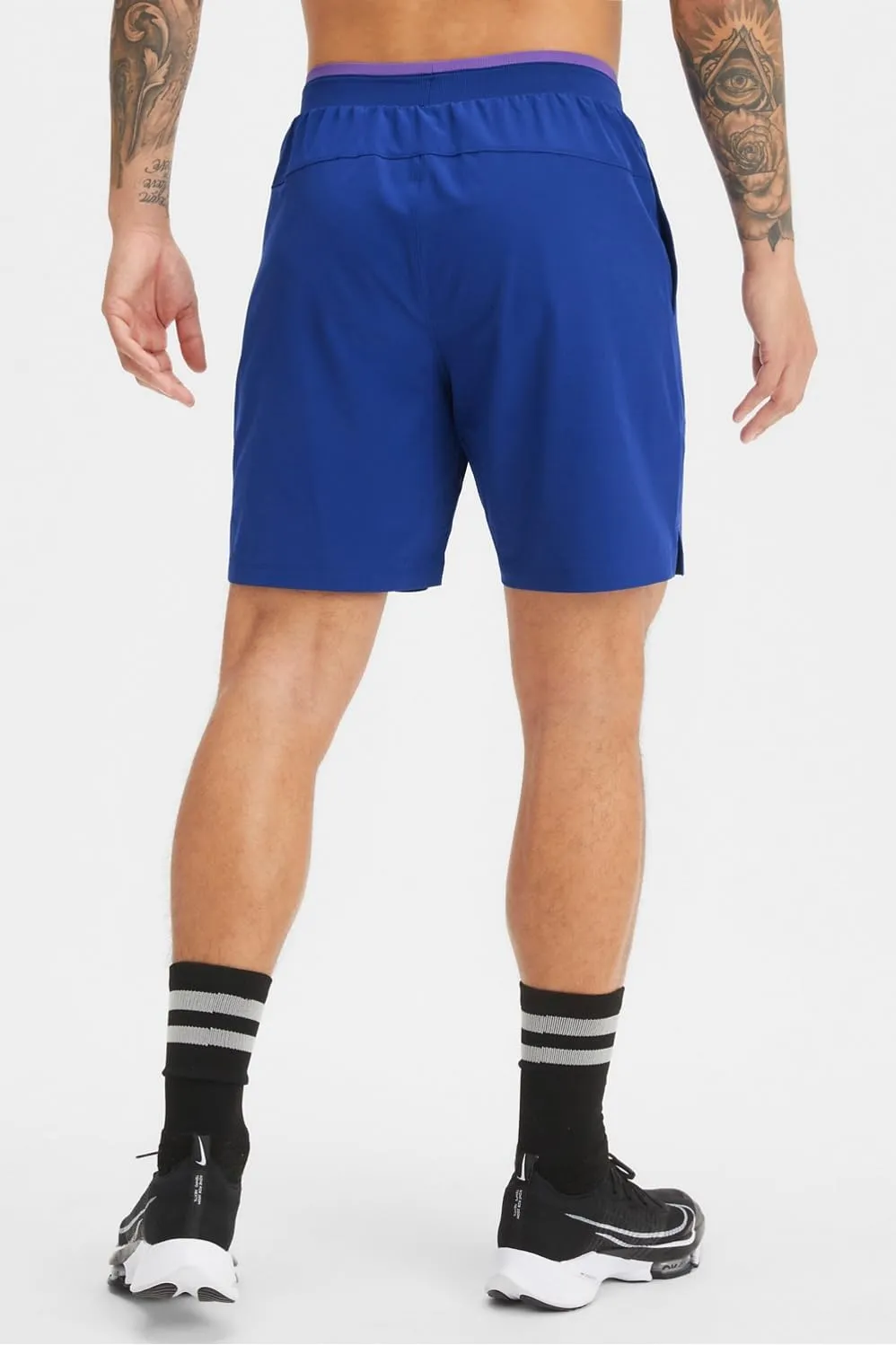 Fabletics Men's The Fundamental Short II (Lined), Workout, Running, Training, Gym, Yoga, Ultra Lightweight