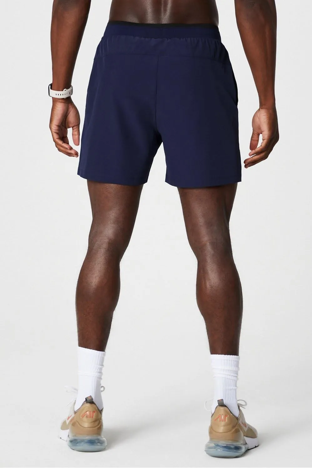 Fabletics Men's The Fundamental Short II (Lined), Workout, Running, Training, Gym, Yoga, Ultra Lightweight