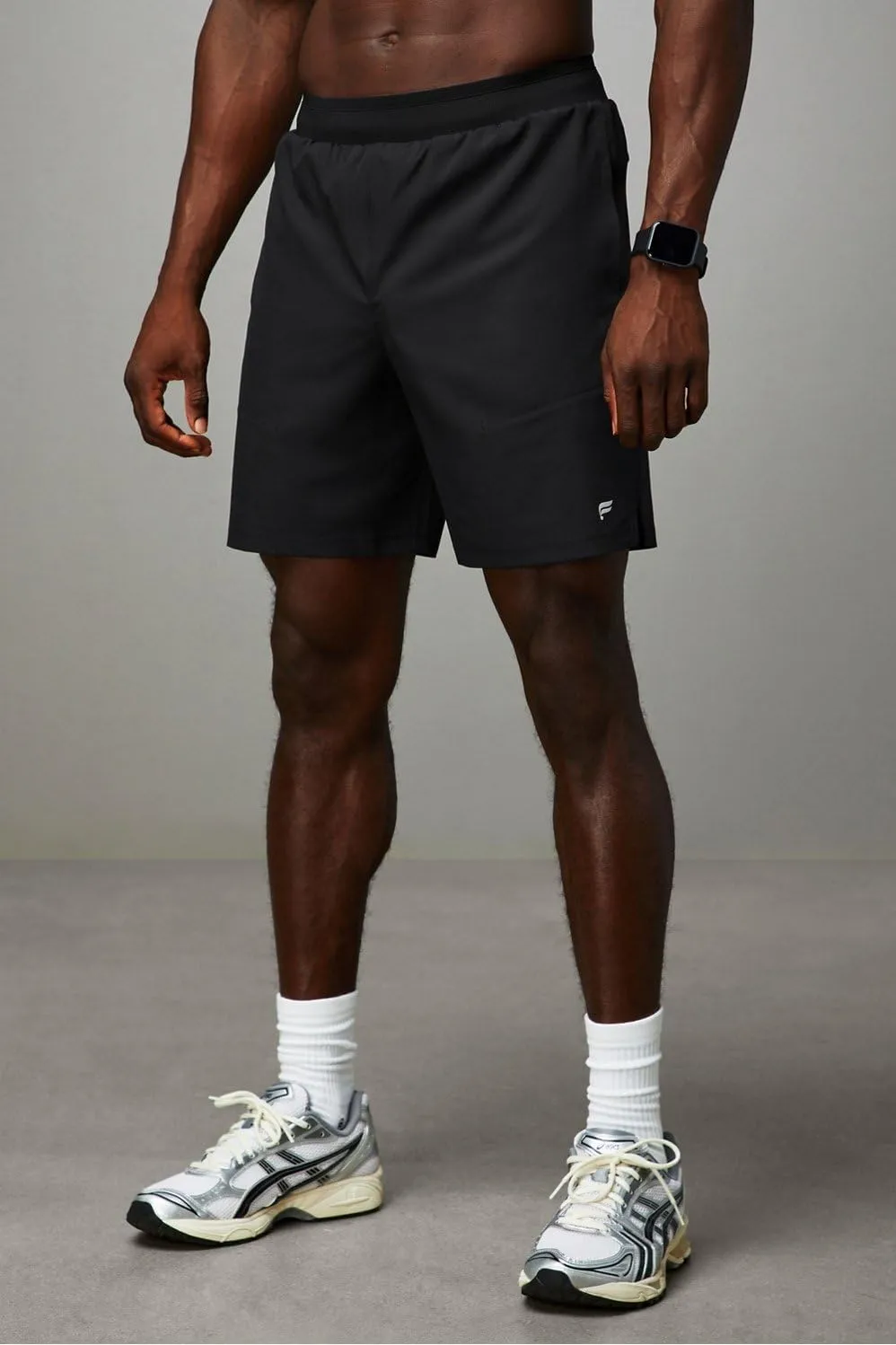 Fabletics Men's The Fundamental Short II, Workout, Running, Training, Gym, Yoga, Ultra Lightweight