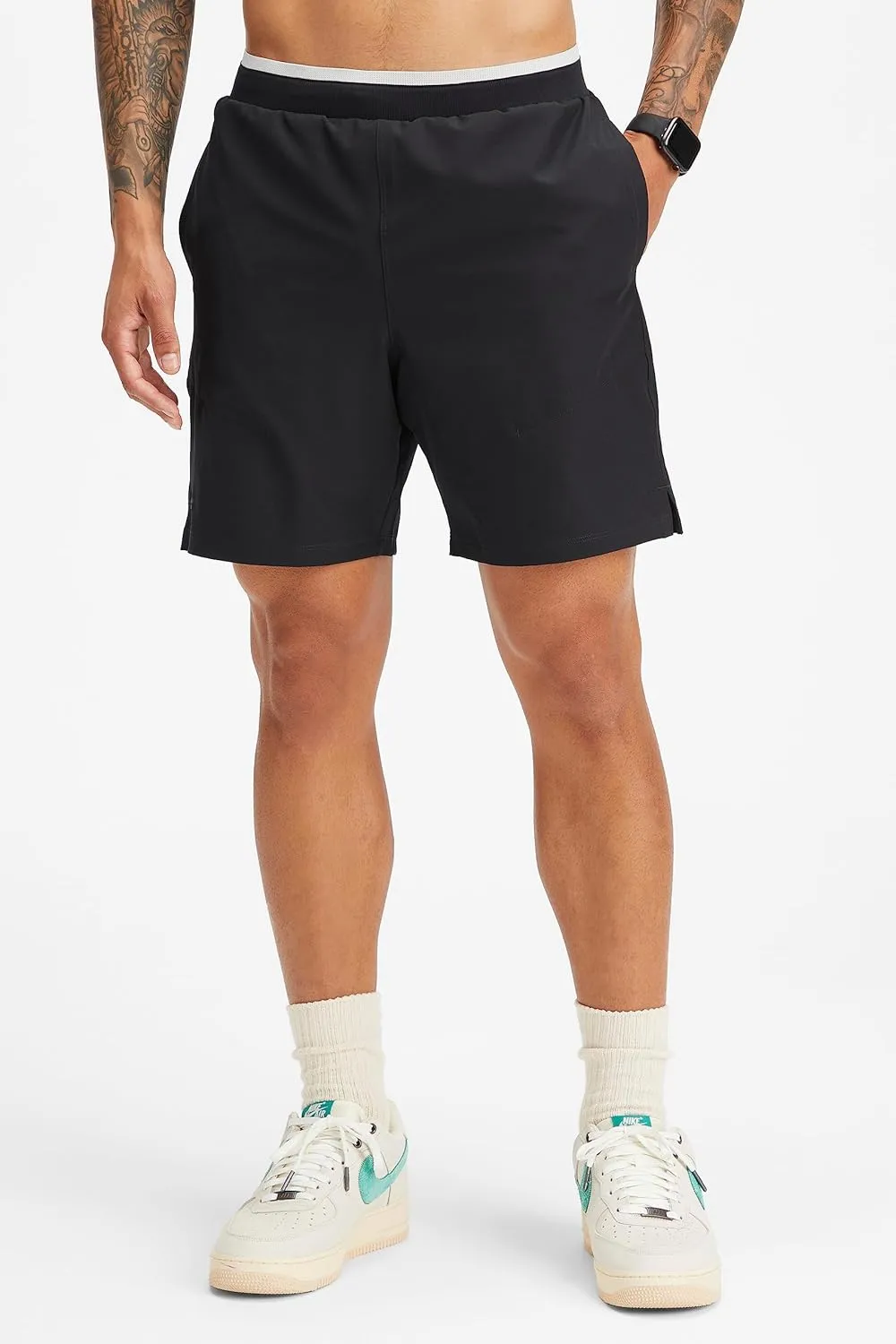 Fabletics Men's The Fundamental Short II, Workout, Running, Training, Gym, Yoga, Ultra Lightweight