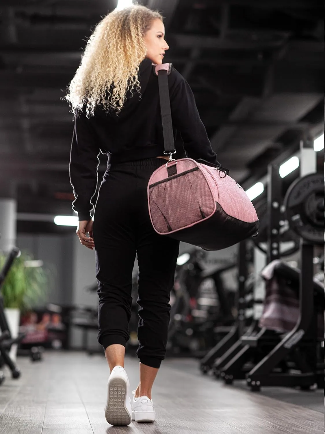 Fitgriff Gym Bag for Men & Women with Shoe & Wet Compartment - Duffle Bag for Travel, Sports, Fitness & Workout