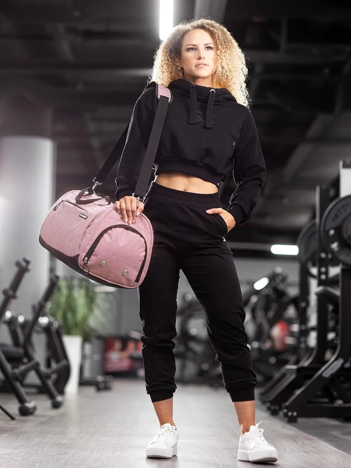 Fitgriff Gym Bag for Men & Women with Shoe & Wet Compartment - Duffle Bag for Travel, Sports, Fitness & Workout