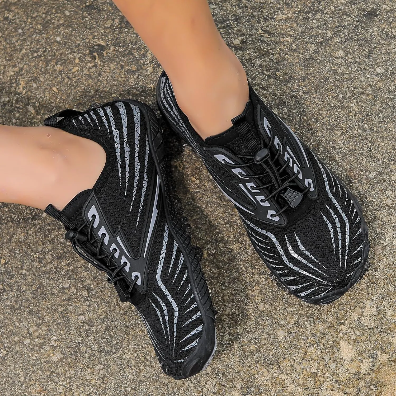 Hike Barefoot Footwear Shoes Unisex Non-Slip Healthy Wide Toe Box Zero Drop Water Shoes Breathable Soft Comfy Trail Footwear Quick Dry Beach Walking Athletic Sneakers
