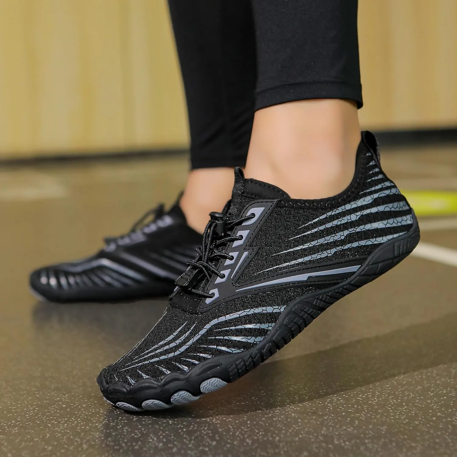 Hike Barefoot Footwear Shoes Unisex Non-Slip Healthy Wide Toe Box Zero Drop Water Shoes Breathable Soft Comfy Trail Footwear Quick Dry Beach Walking Athletic Sneakers