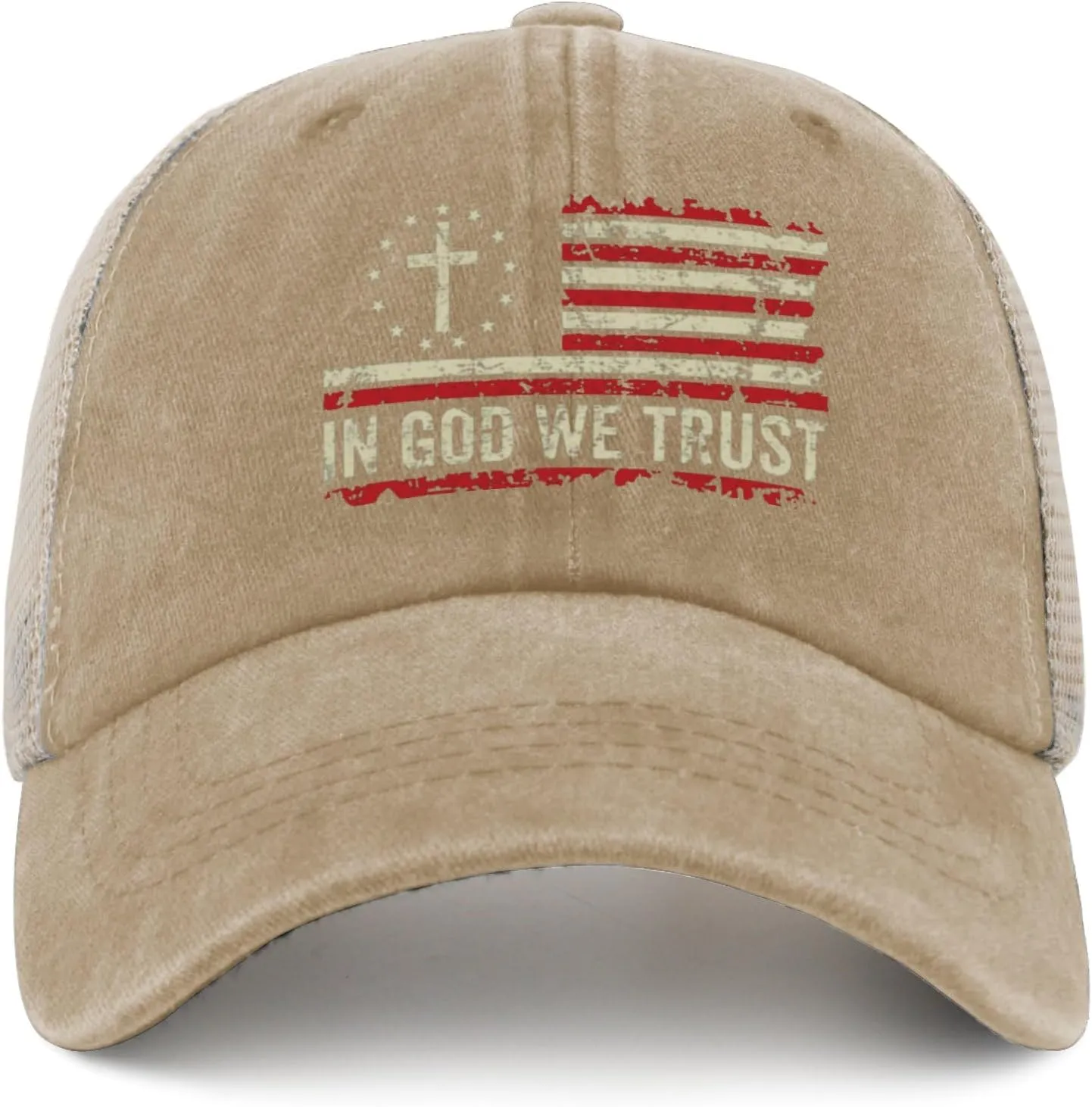 in god we Trust hat for Women Fashion Trucker hat for Women Trucker hat Cycling Cap with Design for