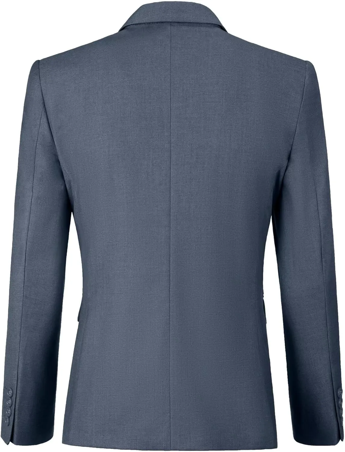 Men Blazer Sports Coat 2 Button Slim Fit Suit Jacket for Business Wedding Travel
