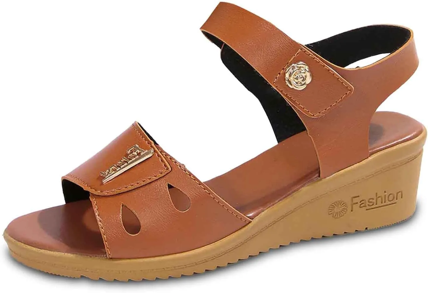 Men's Kyarra Judi Wedge Sandal Slide Sandals Women with Heel
