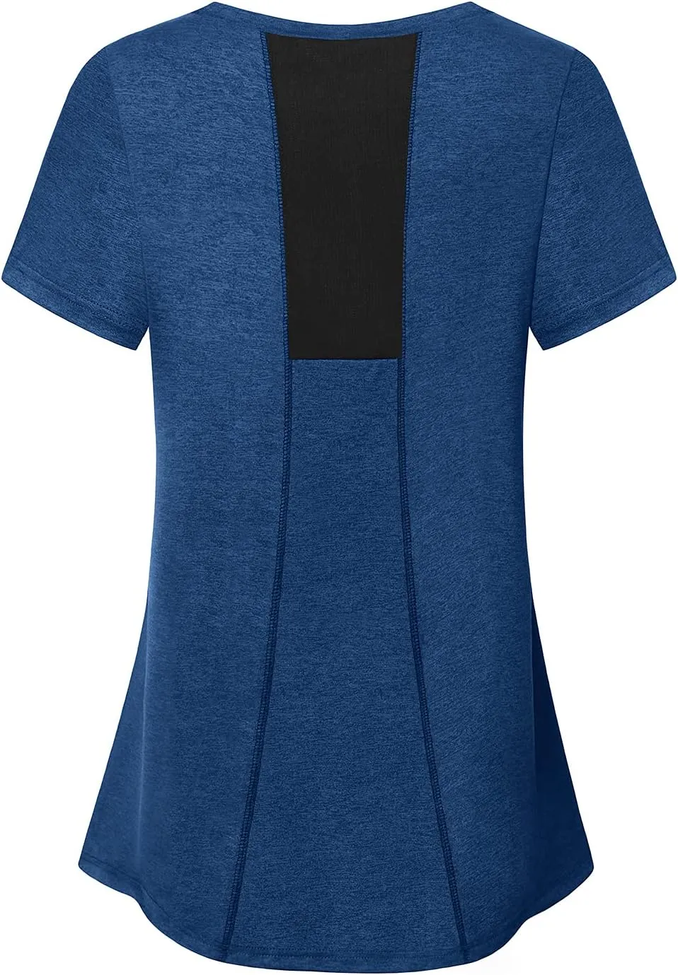 MOQIVGI Womens Short Sleeve Workout Tops Casual Wear Running Yoga Exercise Fitness Shirts Activewear