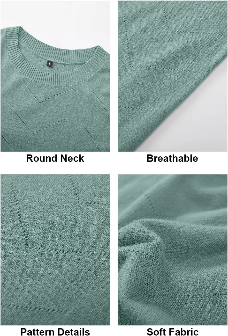 Newshows Womens 2024 Fall Long Sleeve Sweaters Tops Fashion Business Casual Outfits Crew Dressy Knit Shirts Pullover Blouse