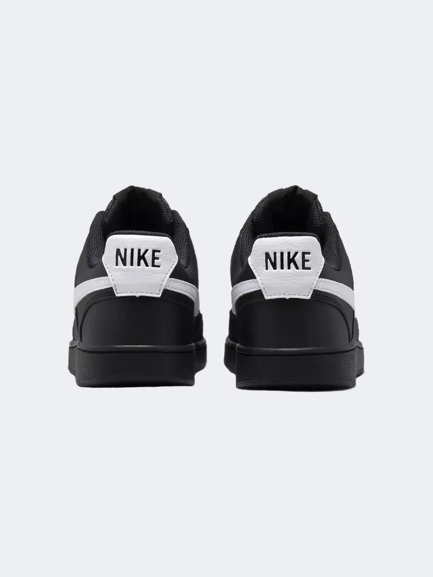 Nike Court Vision Low Men Lifestyle Espadrilles Black/White