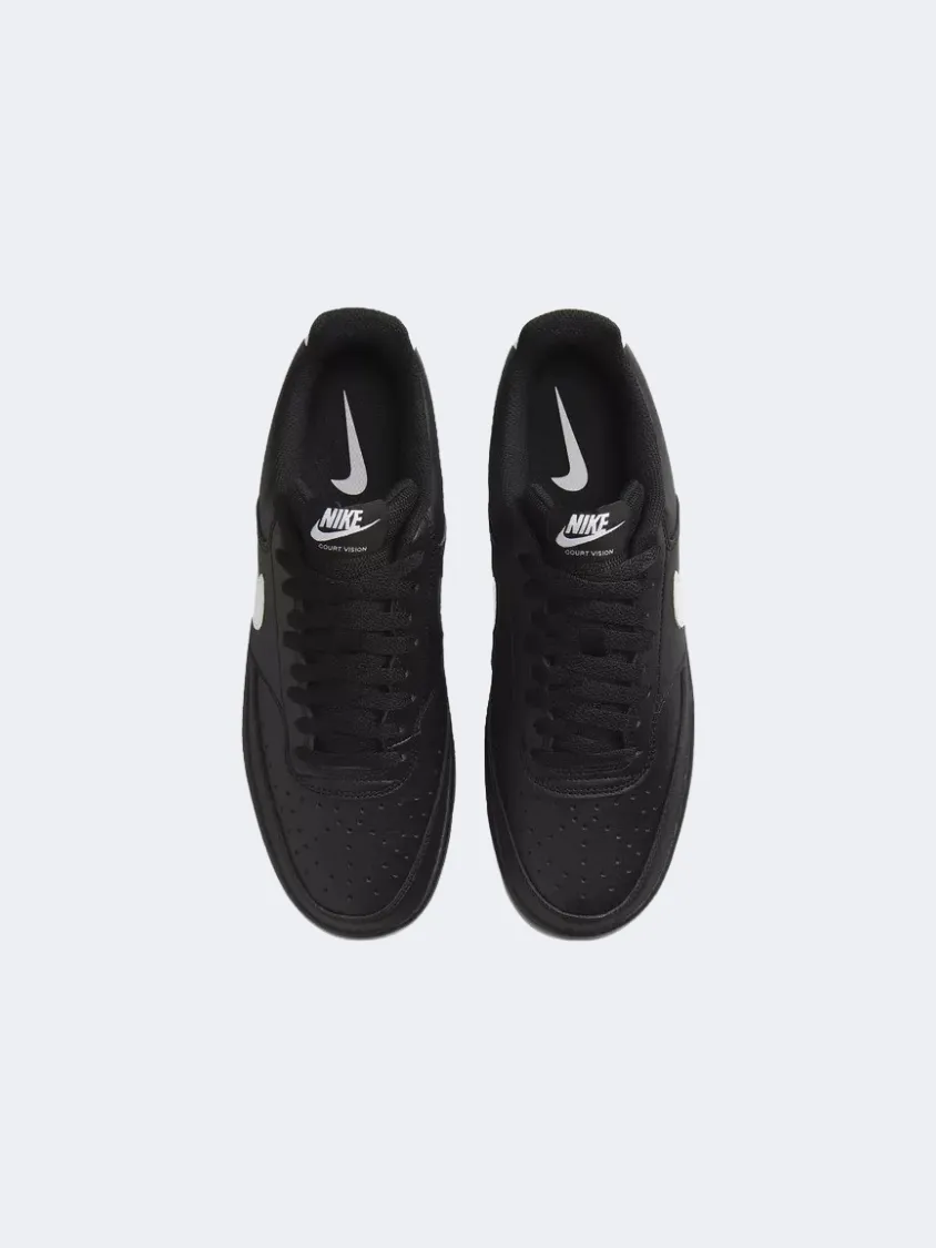 Nike Court Vision Low Men Lifestyle Espadrilles Black/White