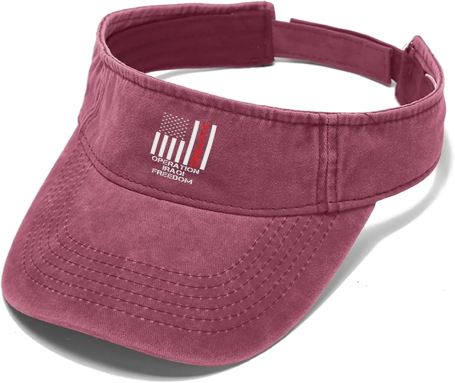 Operations Iraqi Freedom Visor Hats for Women Caps Visor Hat for Adult Running Cap Trendy Funny Visor Hats