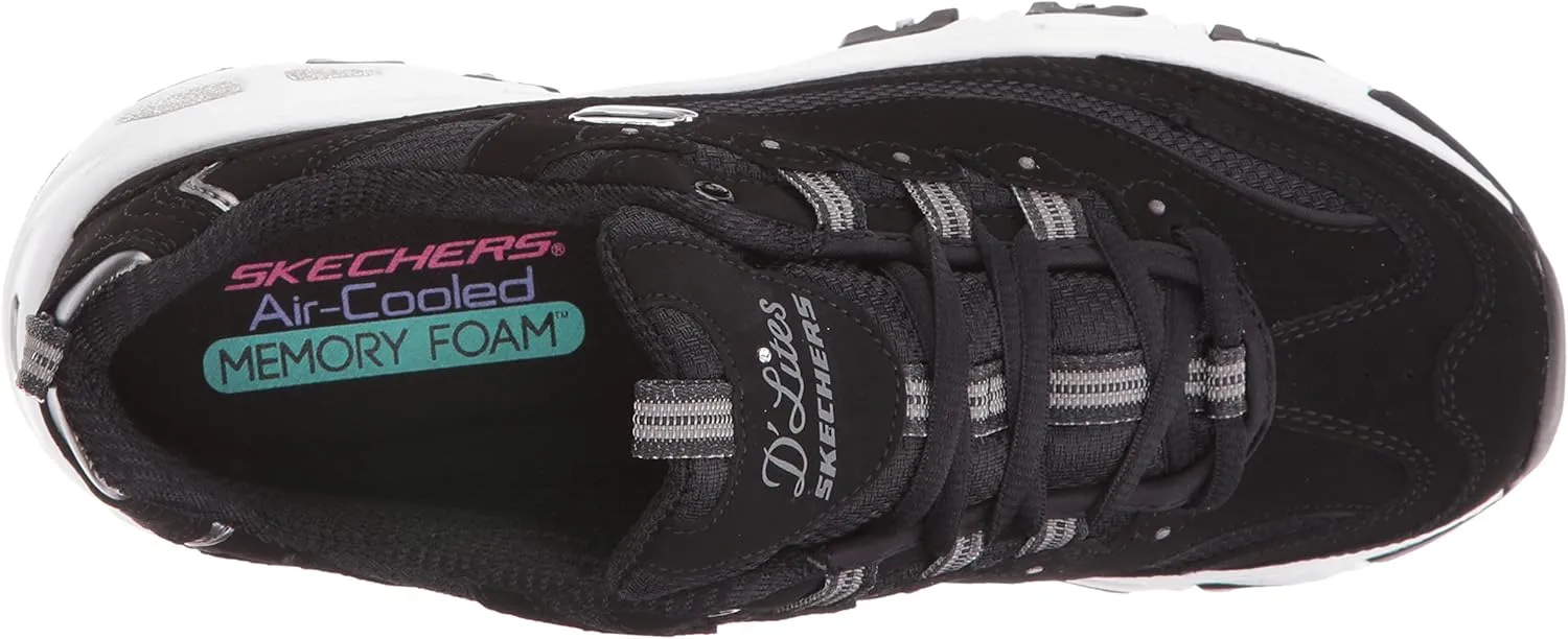Skechers Women's D'Lites-Biggest Fan Trainers