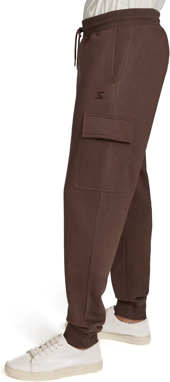 Starter Men's Embriodered Fleece Cargo Jogger
