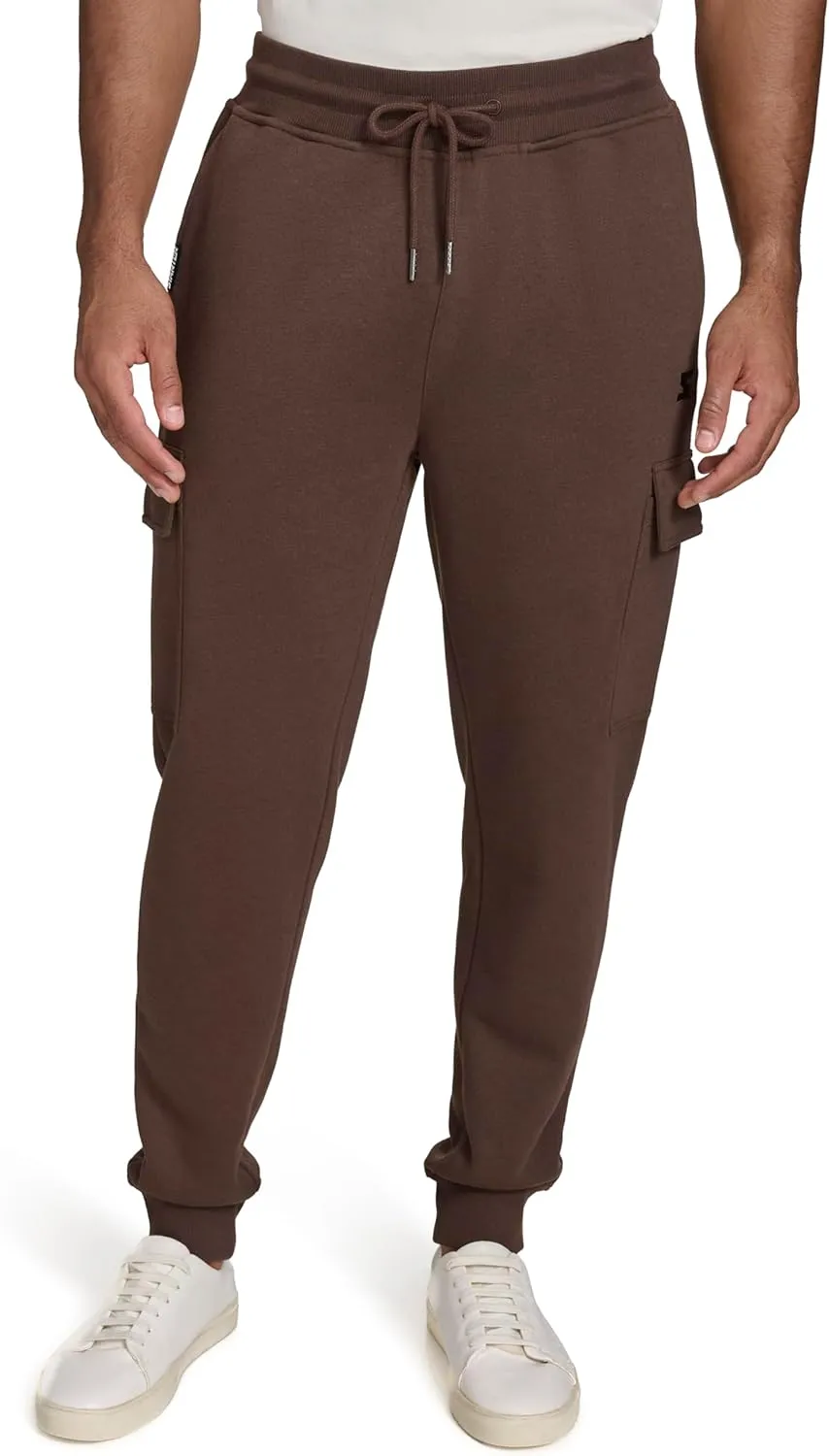 Starter Men's Embriodered Fleece Cargo Jogger