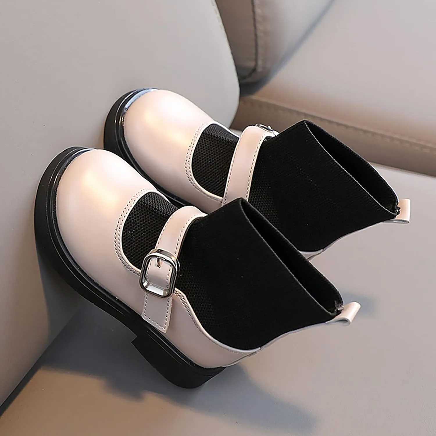 Toddler Girls Booties Little Kid Shoes Short Boots Girls Ankle Boots Kids Boots Heel