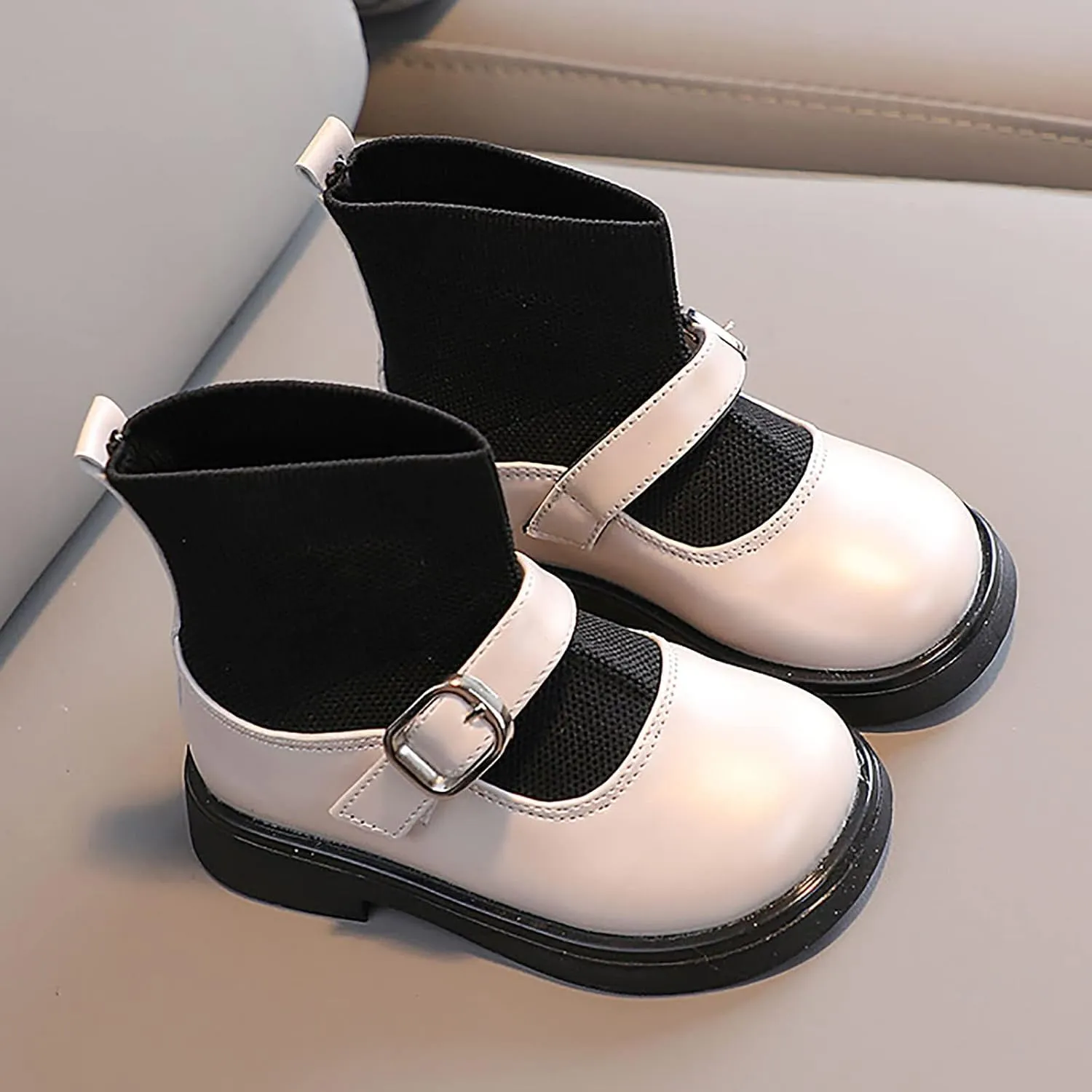 Toddler Girls Booties Little Kid Shoes Short Boots Girls Ankle Boots Kids Boots Heel