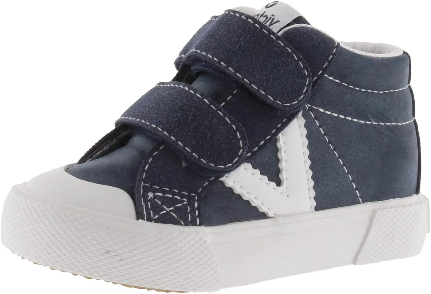 VICTORIA Boys Tribu Tiras High-Top Sneaker, Marino,2 M US