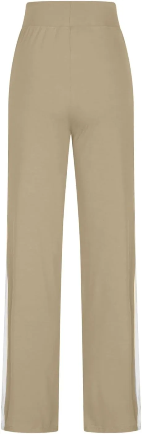 Wkishenl Wide Leg Yoga Pants for Women Drawstring High Waisted Lounge Pants Stretch Comfy Sweatpants Casual Wide Leg Trousers