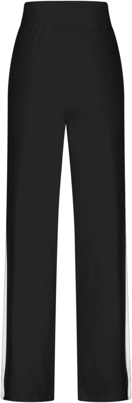 Wkishenl Wide Leg Yoga Pants for Women Drawstring High Waisted Lounge Pants Stretch Comfy Sweatpants Casual Wide Leg Trousers