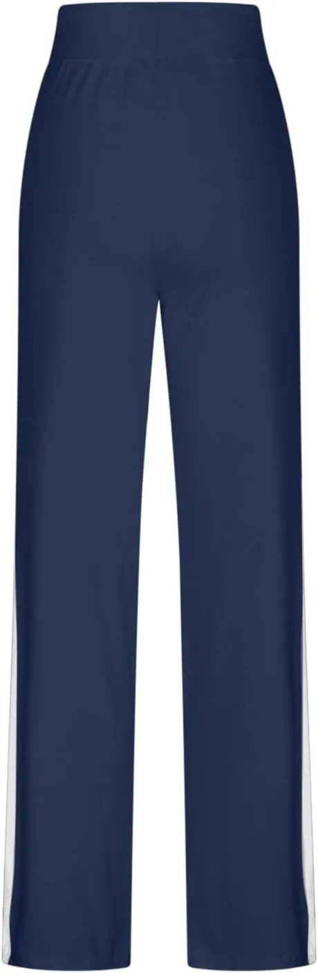 Wkishenl Wide Leg Yoga Pants for Women Drawstring High Waisted Lounge Pants Stretch Comfy Sweatpants Casual Wide Leg Trousers
