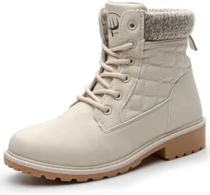Women Hiking Outdoor Waterprooof Comfrotabel Work Boot White