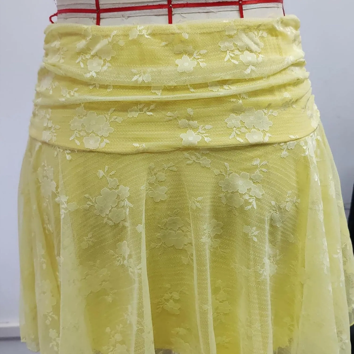 Women Pleated Lace Golf Skirts Fashion Mini Skirts Mid-Rise Spring Summer Casual Boho Short Skirts for Club Party