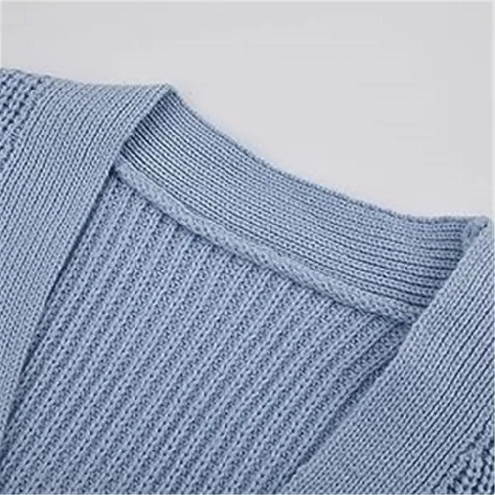 Womens Casual Cardigan Sweaters Button Down Open Front Chunky Knit Oversized Cardigans with Pockets