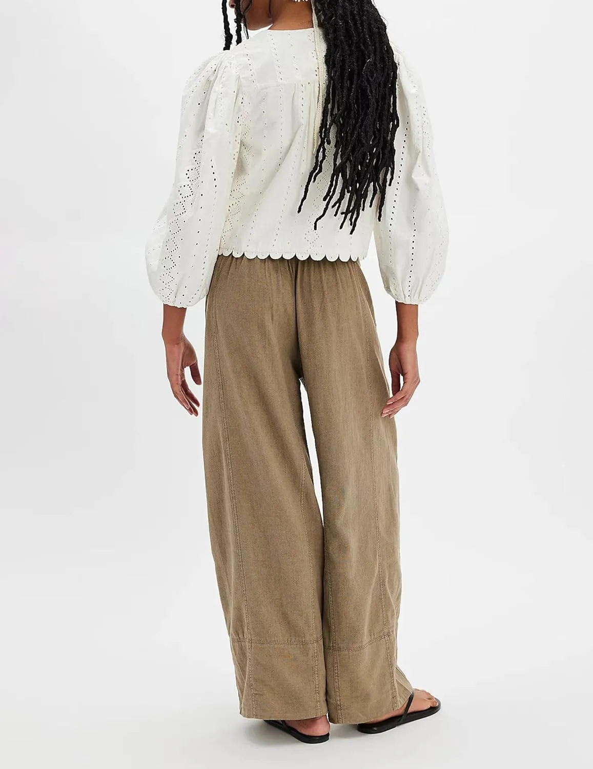 Womens Hudson Canyon Pants Side Striped Sweatpants Drawstring Waist High Rise Pant Trousers with Pockets