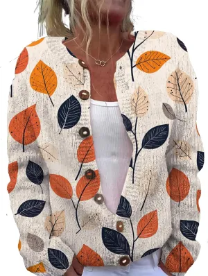 Womens Plus Size Cardigan Sweater Chunky Button Lightweight Casual Long Sleeve Winter Fall Sweater Tops