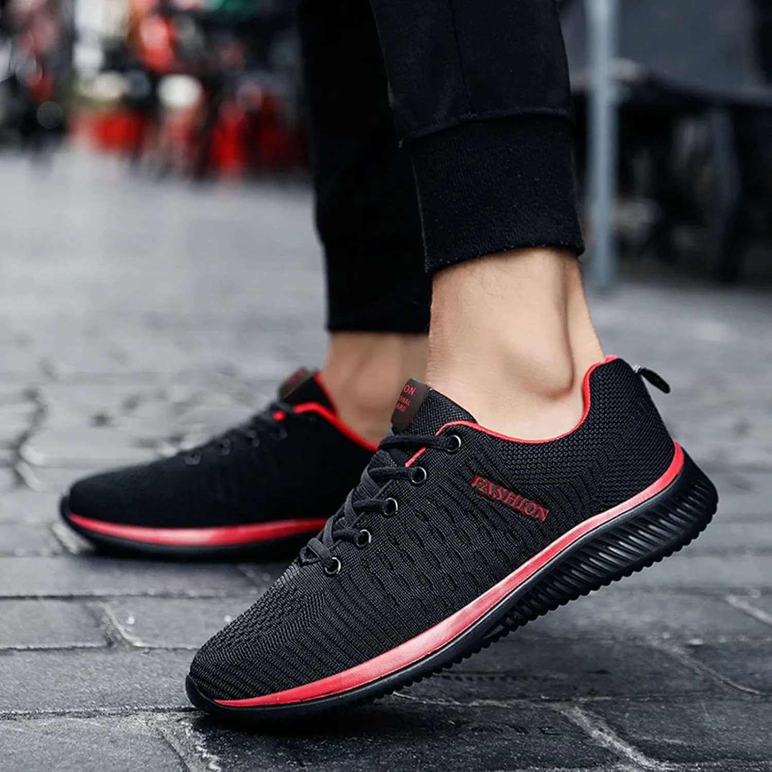 Women's Running Walking Tennis Shoes Comfortable Lace Up Mens Tennis Shoes Mesh Breathable Casual Slip On Shoes Dress Sneakers White Tennis Shoe Trainers Shoe