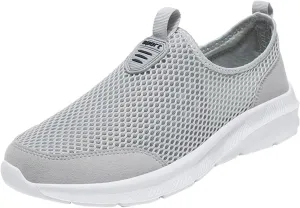 Womens Slip On Walking Shoes Non Slip Running Shoes Womens Tennis Shoes Arch Support Casual Shoes Fashion Sneakers Brown Tennis Shoe Cross Trainer Shoe